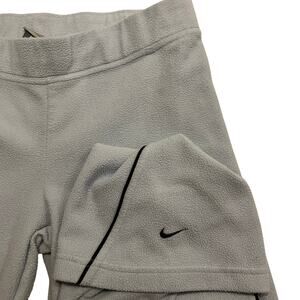 Nike Sweatpants Womens Medium Sky Blue Fleece Bootcut Athletic Swoosh Sweatpants